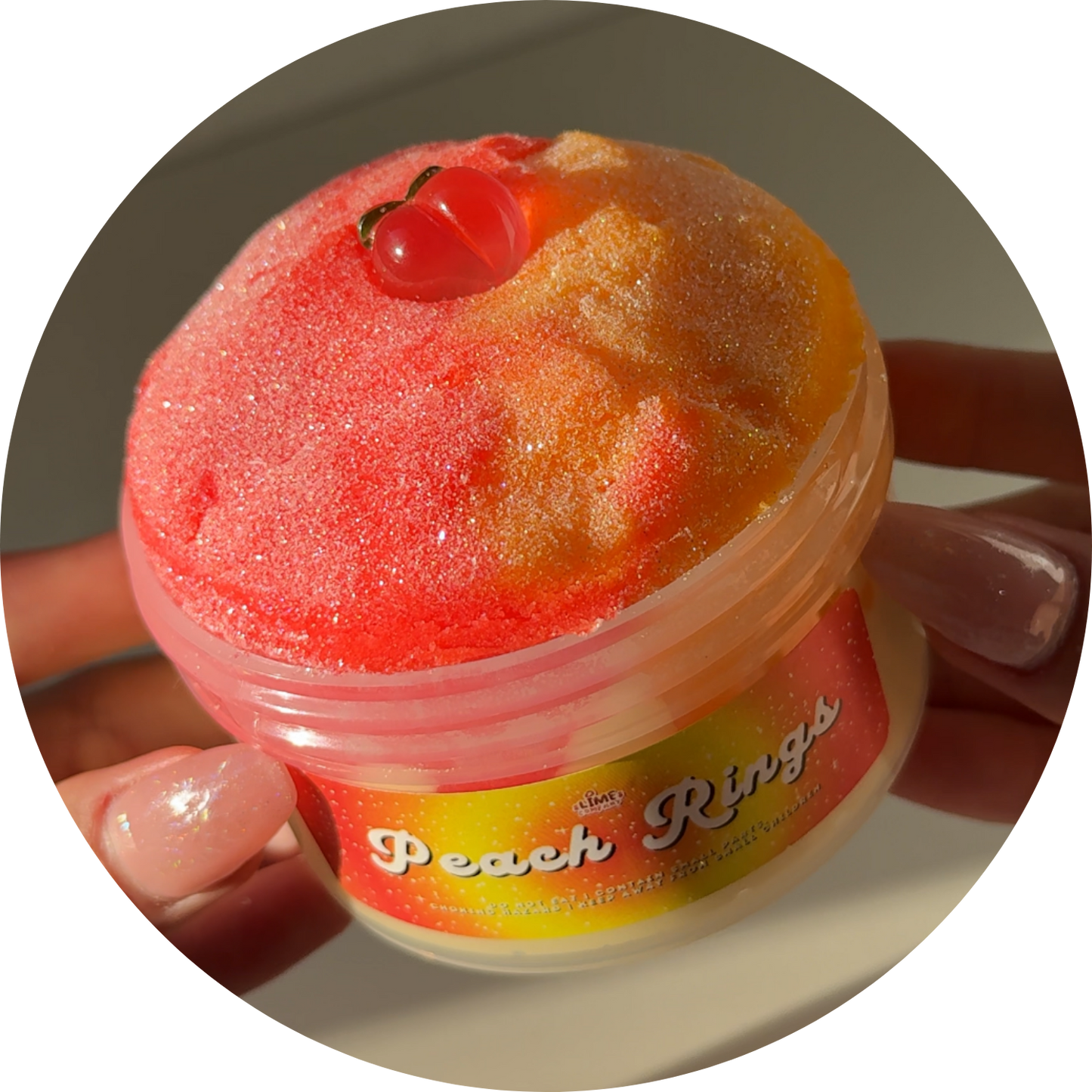 Peach Rings Sizzly Softie