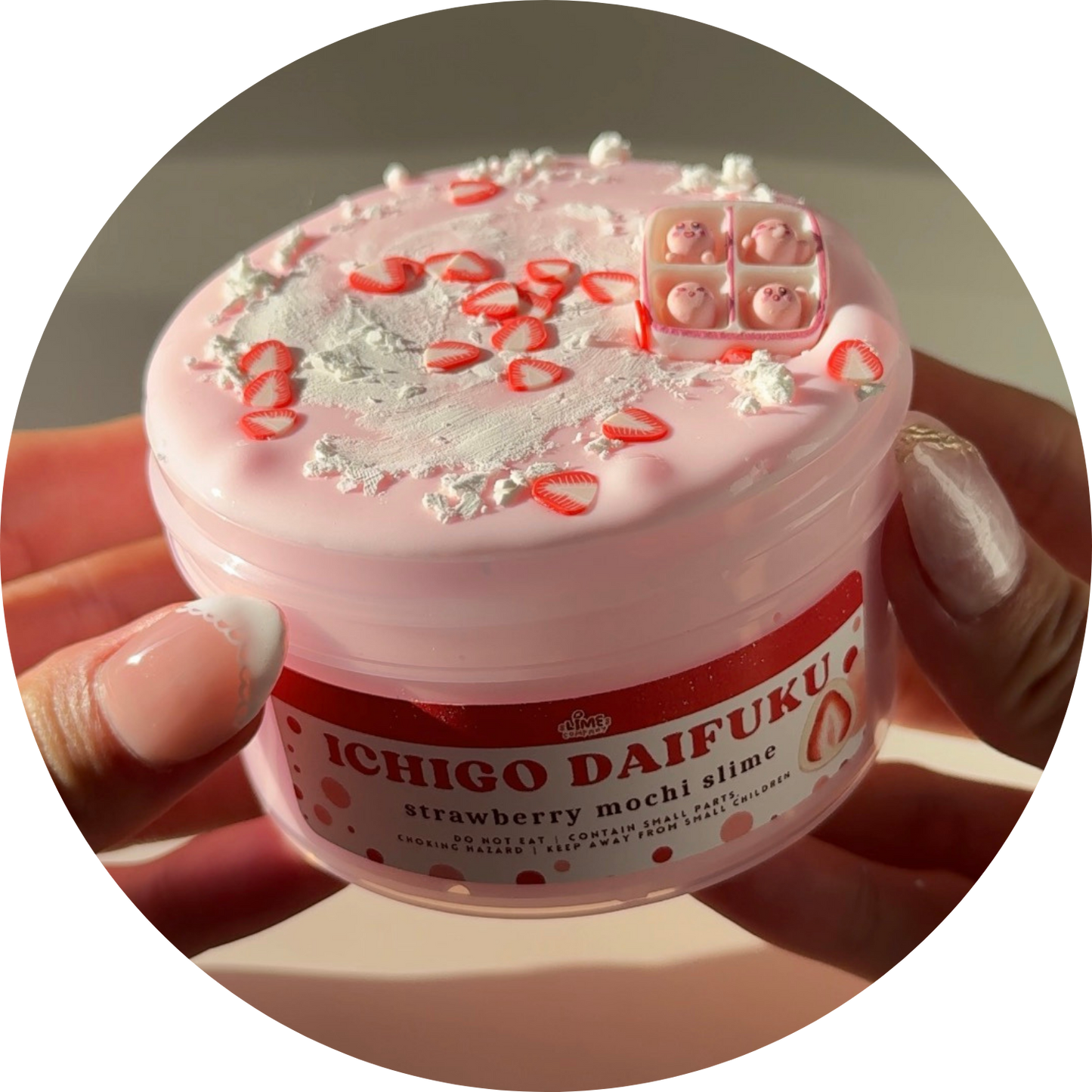 Ichigo Daifuku (strawberry mochi)