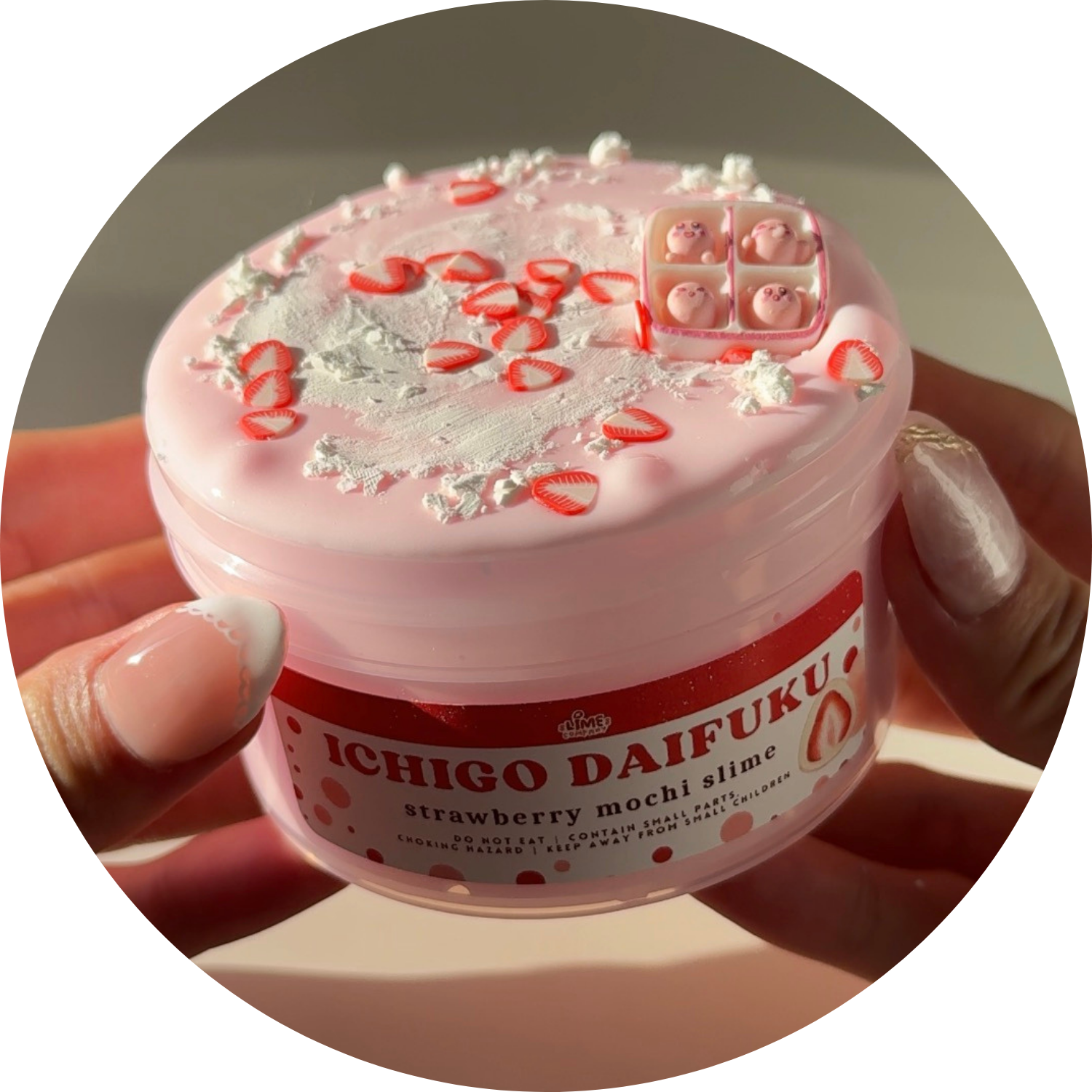 Ichigo Daifuku (strawberry mochi)
