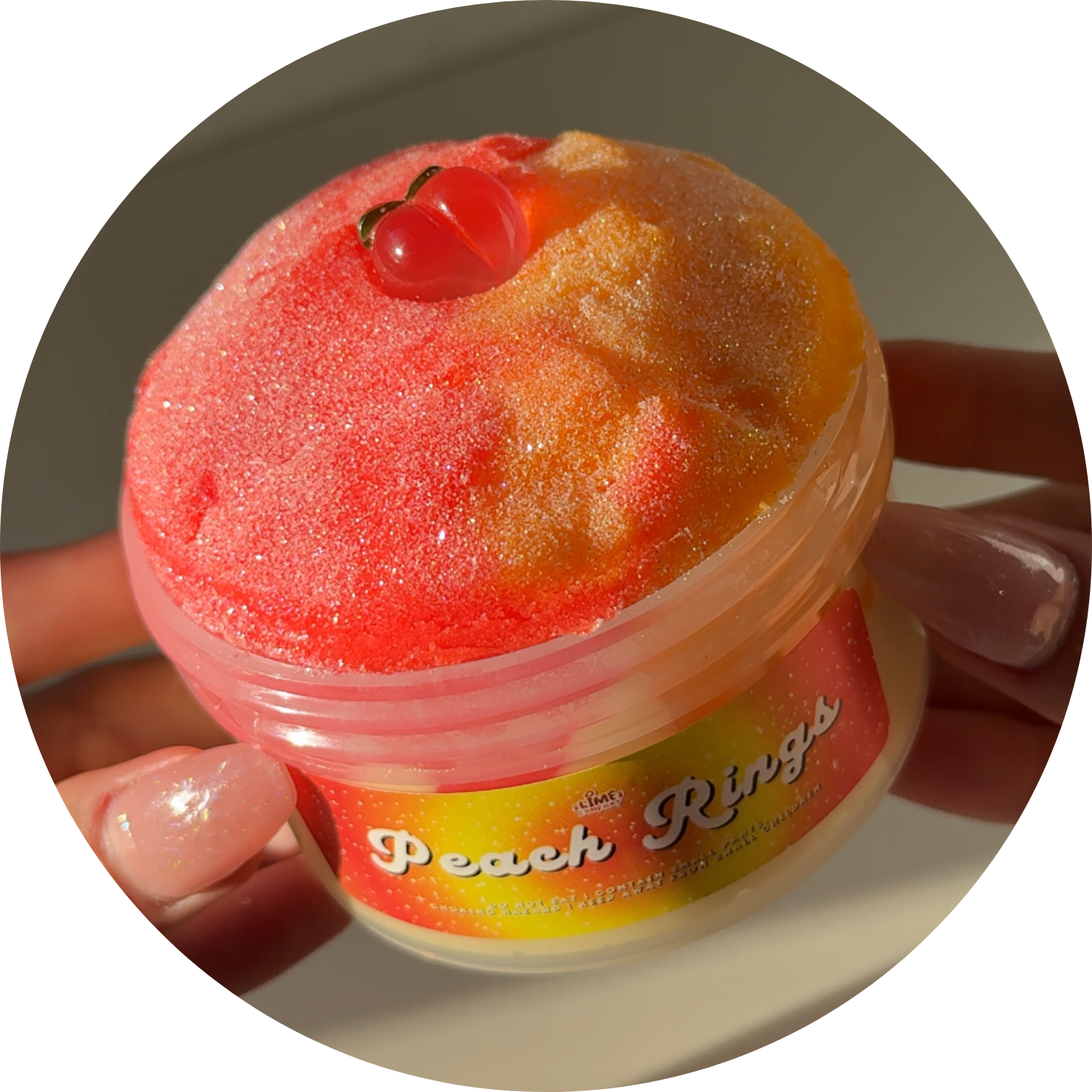 Peach Rings Sizzly Softie