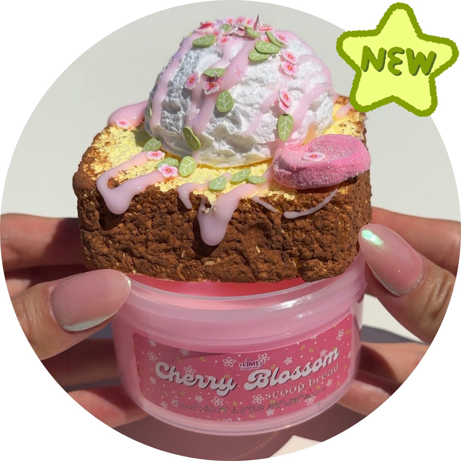Cherry Blossom Scoop Bread
