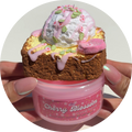 Cherry Blossom Scoop Bread DIY Clay Slime Kit
