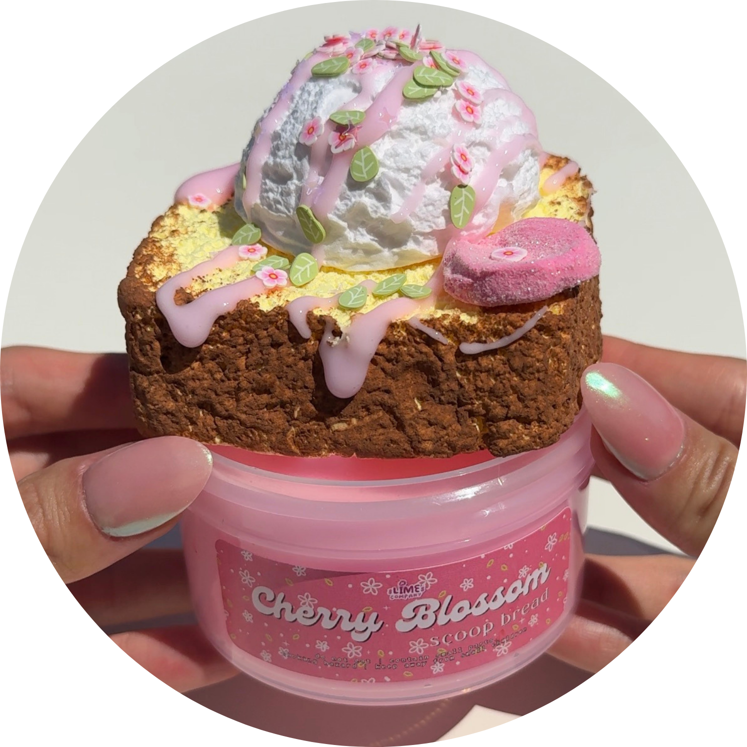 Cherry Blossom Scoop Bread