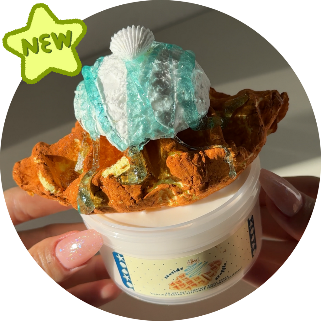 Seaside Croffle DIY Clay Slime Kit