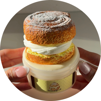 Cream Puff Roll DIY Clay Slime Kit