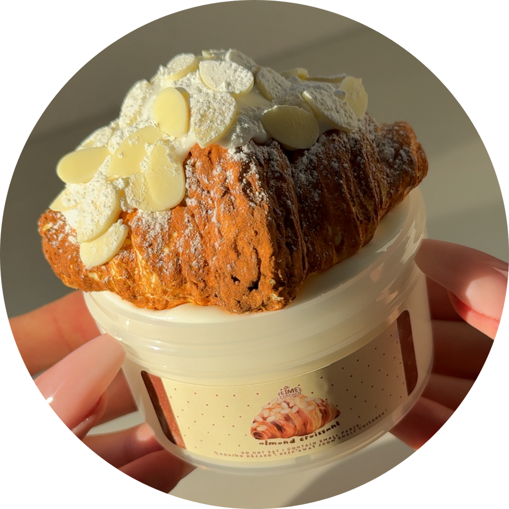 Almond Croissant DIY Clay Slime Kit