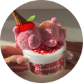 Strawbeary Ice Cream DIY Clay Slime Kit