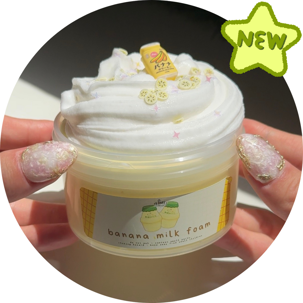 Banana Milk Foam DIY