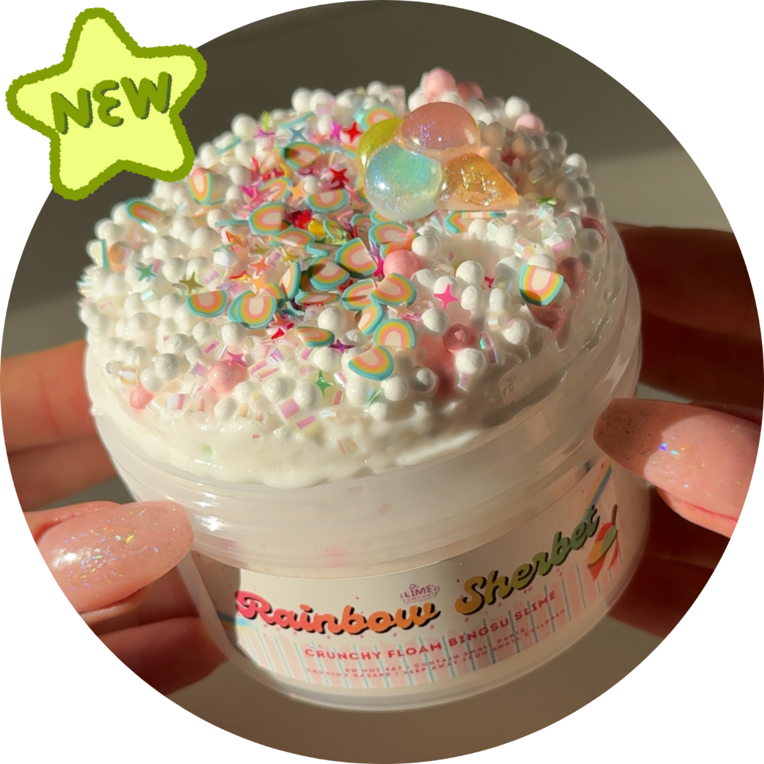 Rainbow Sherbet Crunch