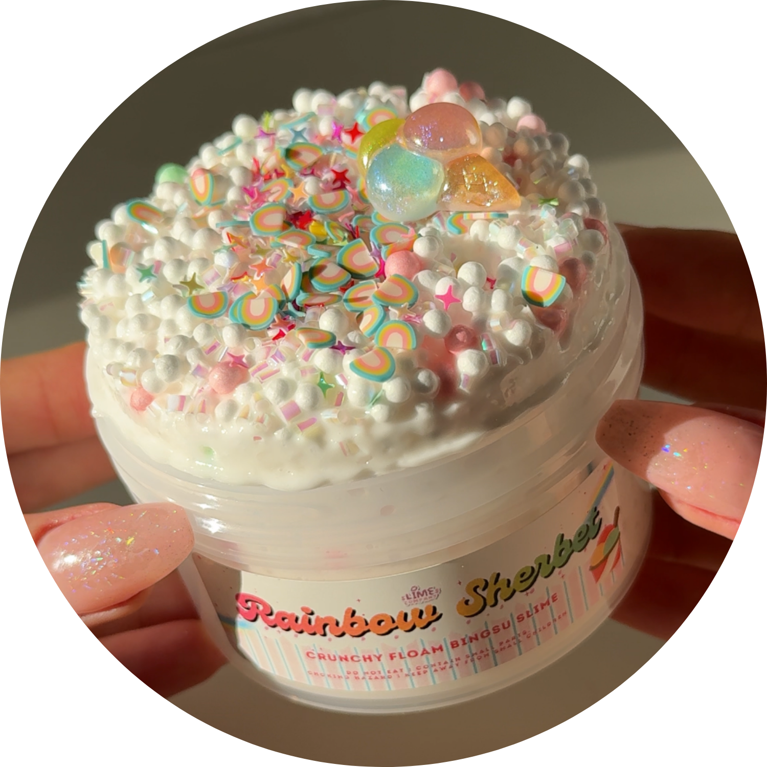 Rainbow Sherbet Crunch
