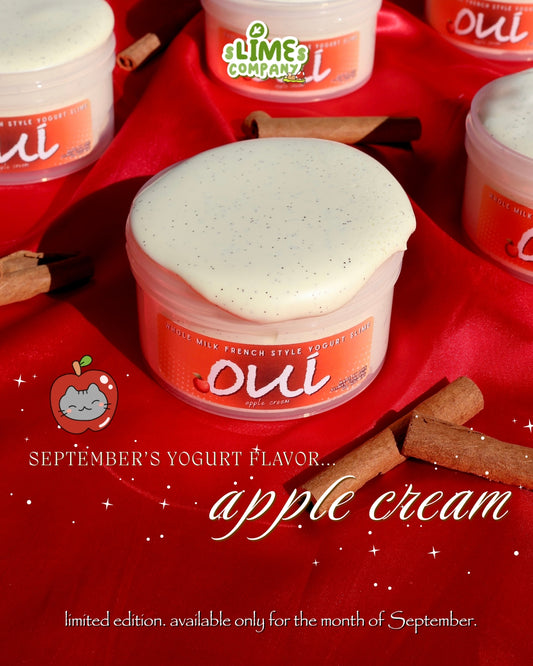 Oui of the Month: Apple Cream Yogurt