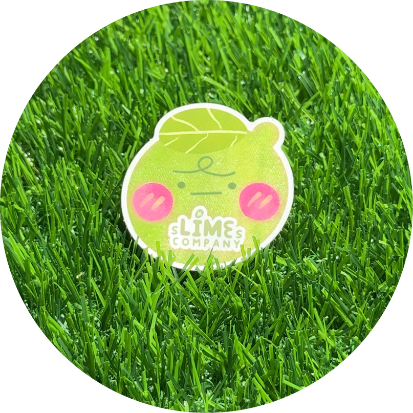 Lime Guy Sticker