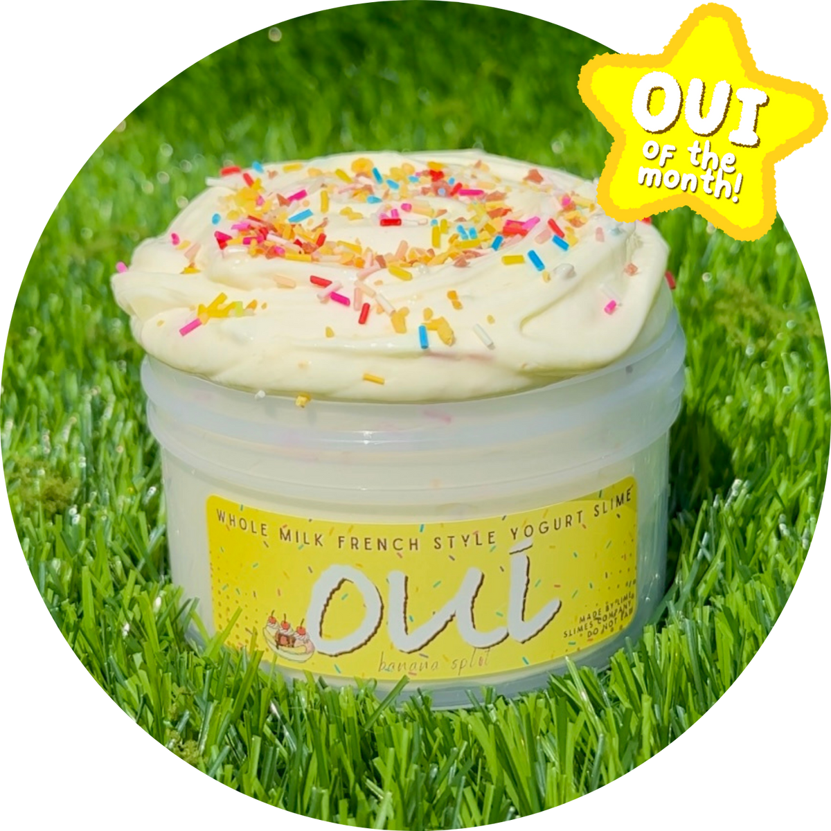 12oz Banana Split Yogurt – LIME SLIMES COMPANY